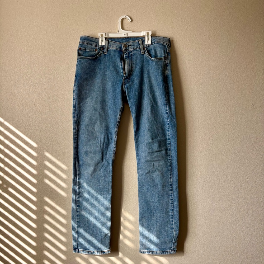Levi’s Slim Straight Blue Jeans – Size 32